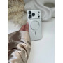 Сріблясто-сірий чохол на iPhone 17/18 Pro Max із закритою камерою купити